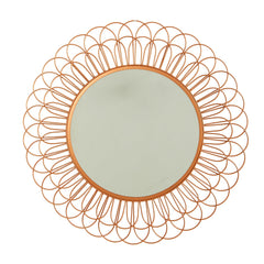 34” Scalloped Mirror Wall Decor