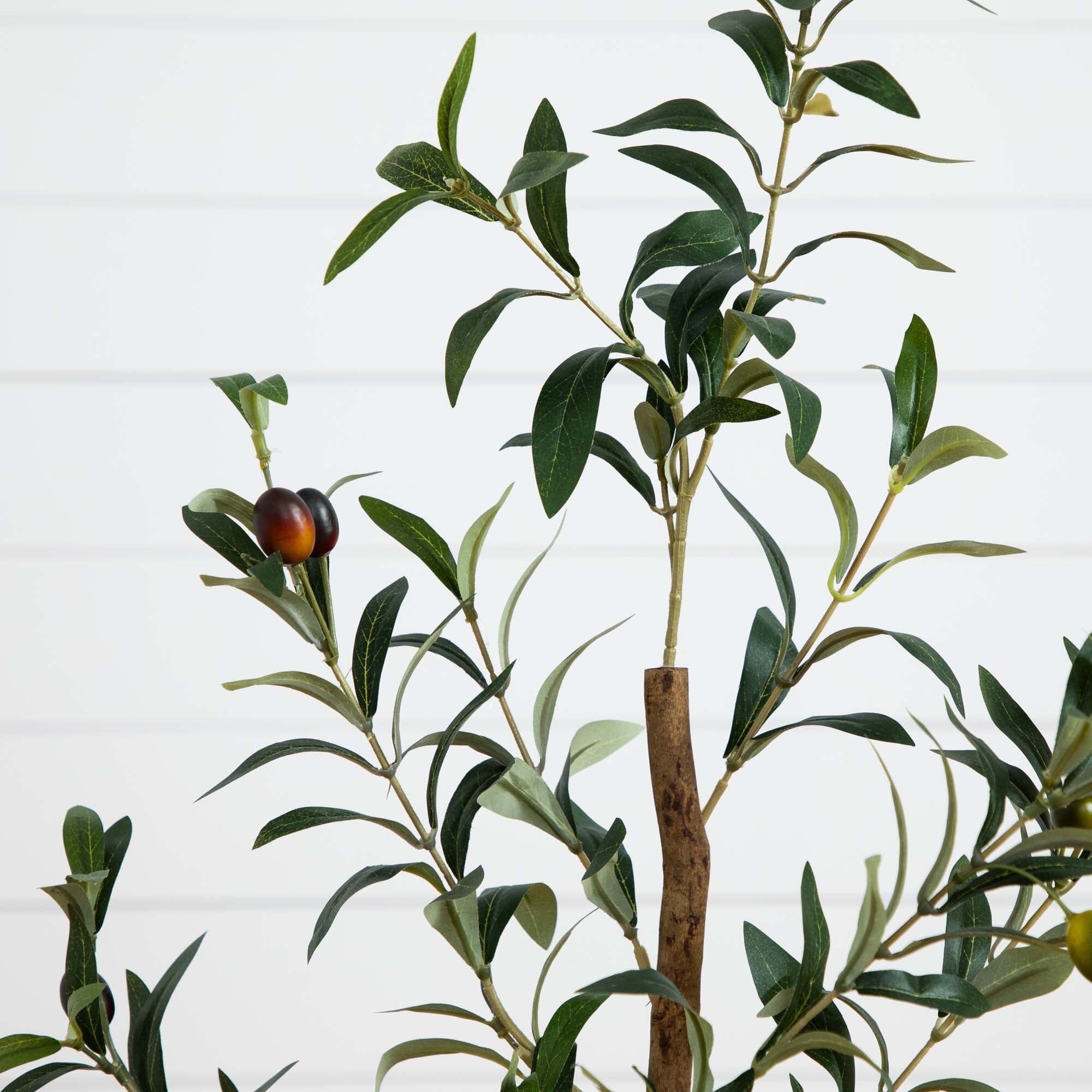 3.5’ Artificial Olive Tree with Sparse Design