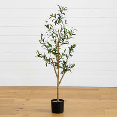 3.5’ Artificial Olive Tree with Sparse Design