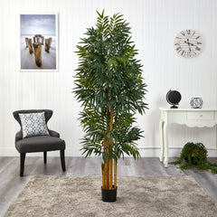 5.5’ Phoenix Artificial Palm tree with Natural Trunk