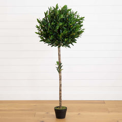 58” Olive Topiary Artificial Tree UV Resistant (Indoor/Outdoor)