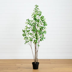 6’ Artificial Dogwood Tree