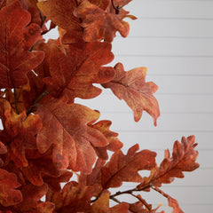 6’ Autumn Oak Artificial Fall Tree