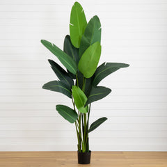 7' Traveler's Palm Artificial Tree