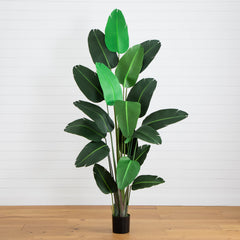 8’ Traveler's Palm Artificial Tree