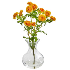 Japanese Artificial Arrangement in Vase (Set of 2)