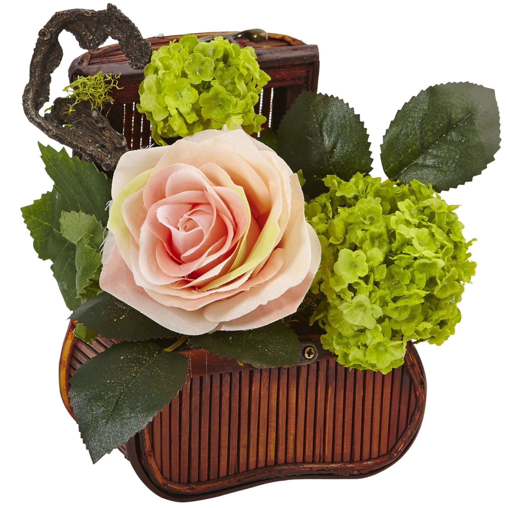 Rose and Mini Green in Chest (Set of 3)