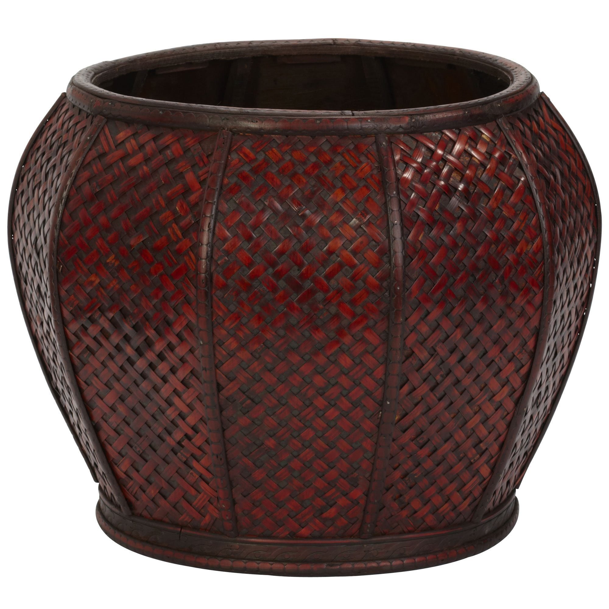 Rounded Weave Decorative Planters (Set of 2)