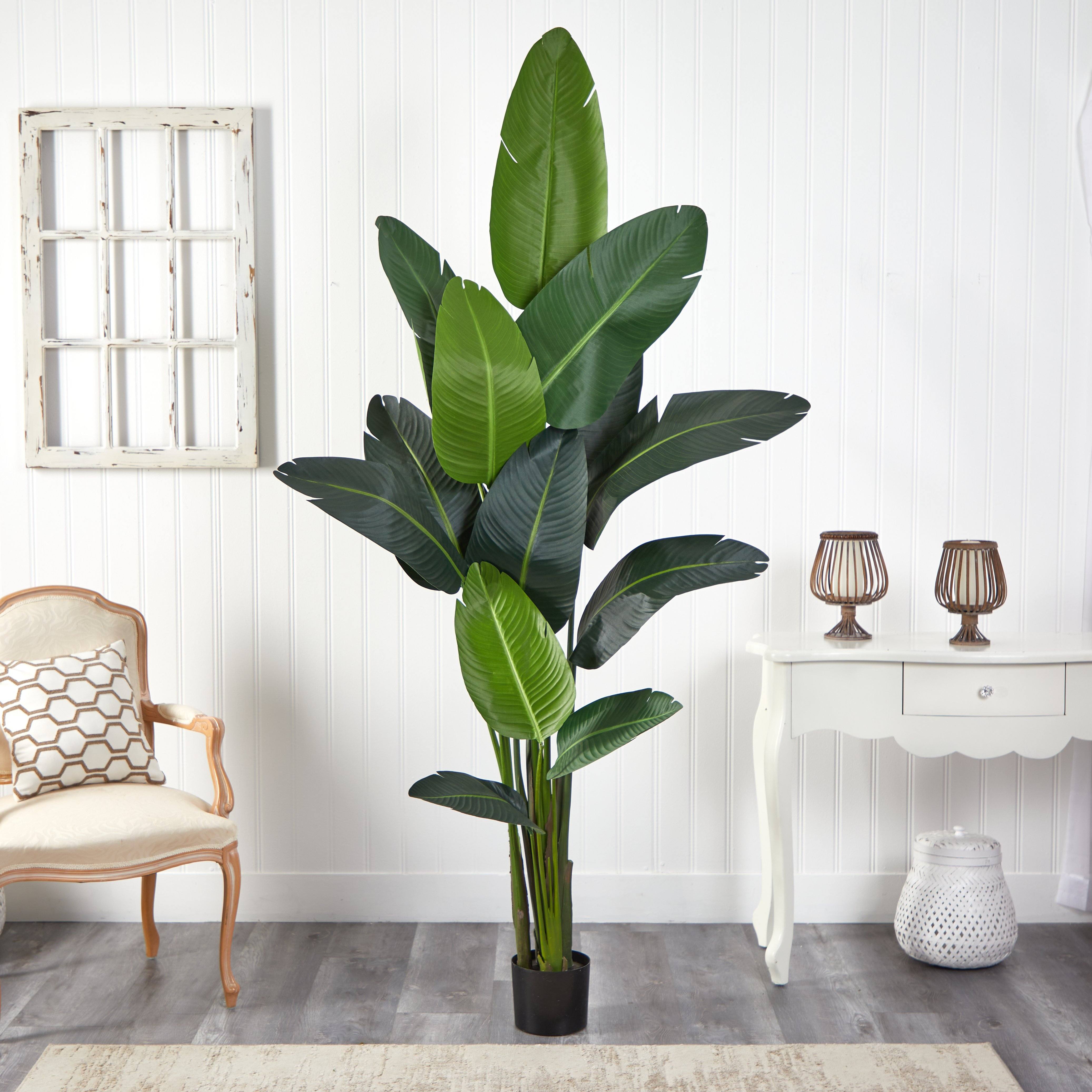 7' Traveler's Palm Artificial Tree