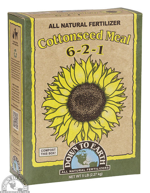 Down To Earth Cottonseed Meal 5lb (AUN)