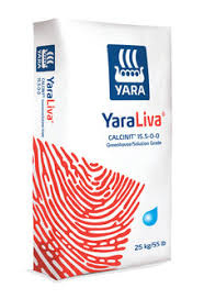 YaraLive Calcium Nitrate 15.5-0-0, Ca 19% 50LB