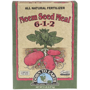Down To Earth Neem Seed Meal 5lb. (AUN)