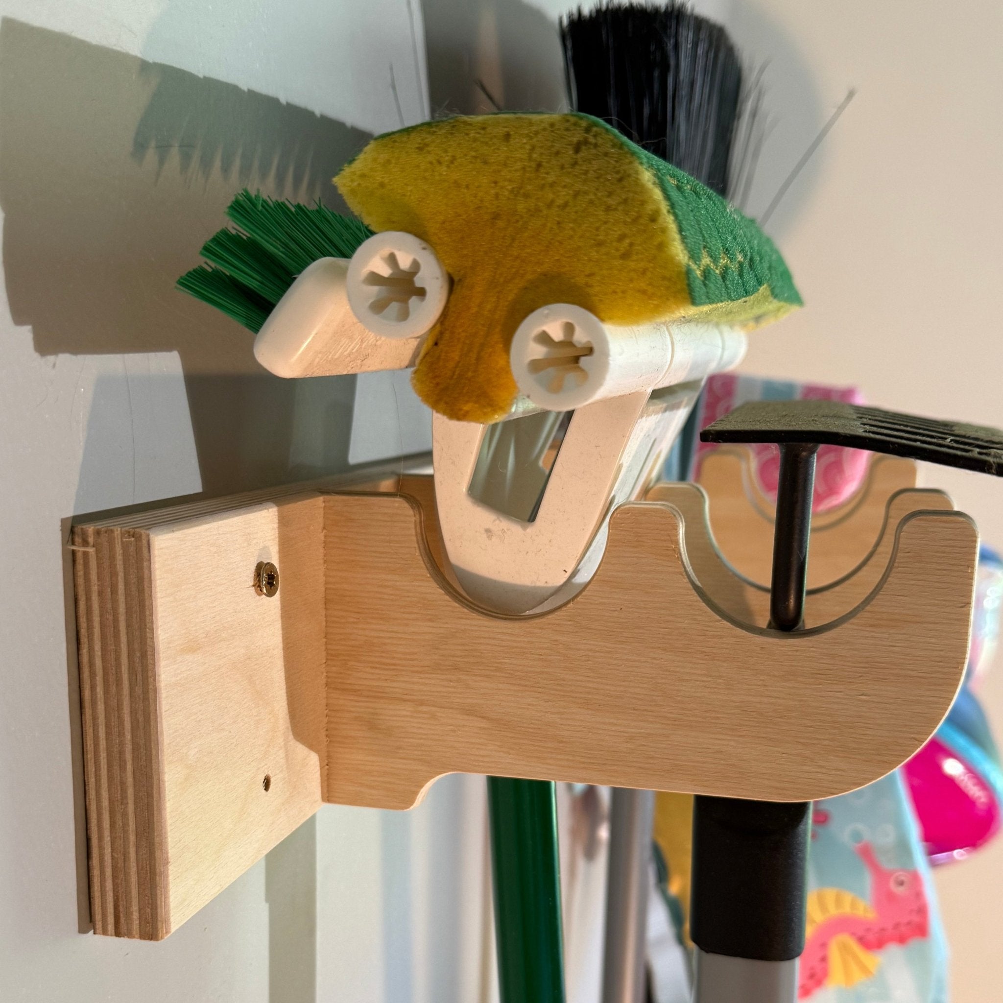 Heavy-Duty Garage Tool and Misc. Hook Rack