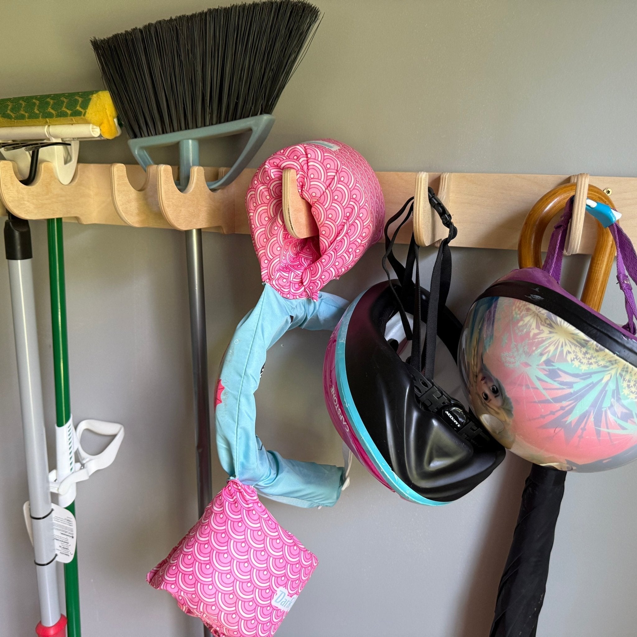 Heavy-Duty Garage Tool and Misc. Hook Rack