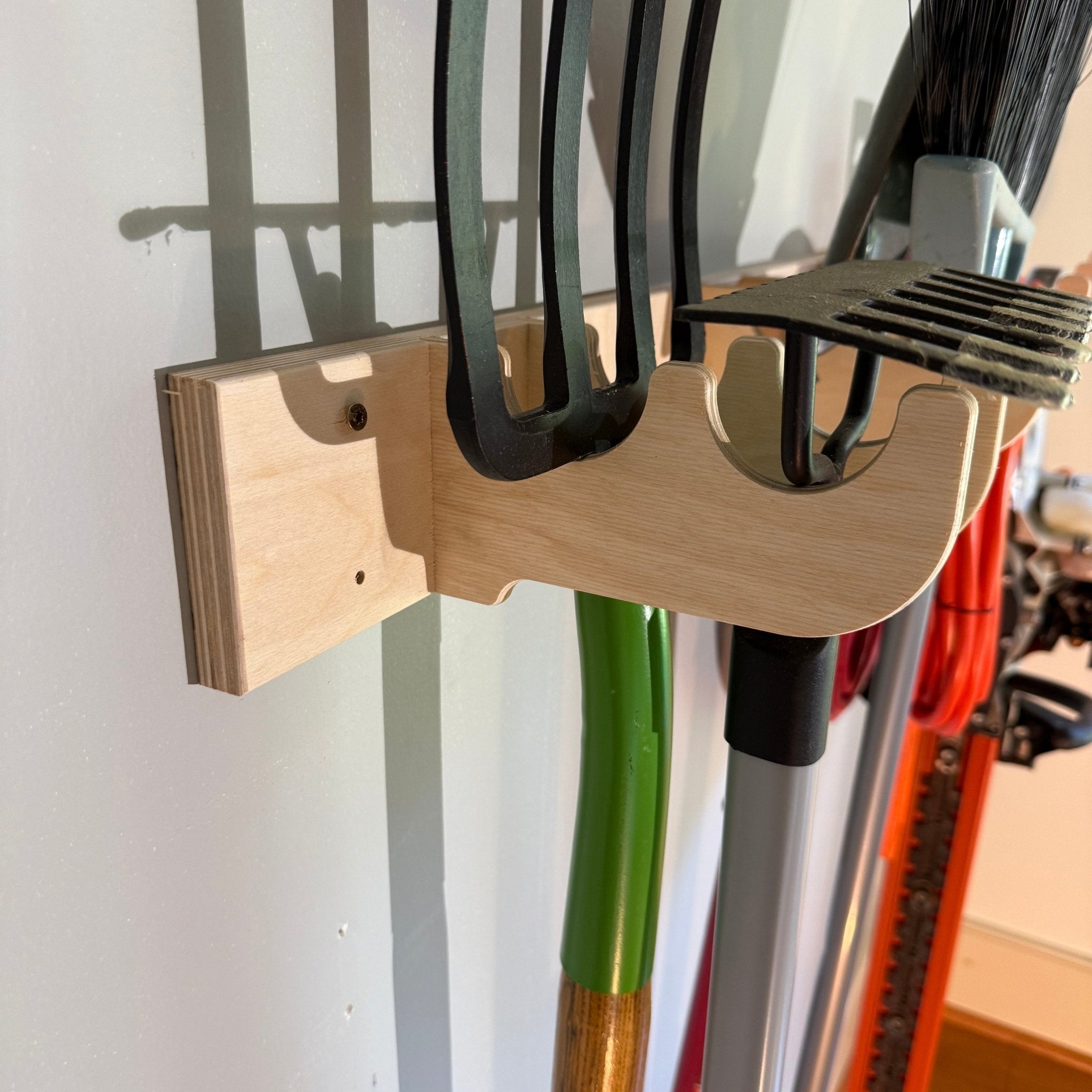 Heavy-Duty Garage Tool and Misc. Hook Rack