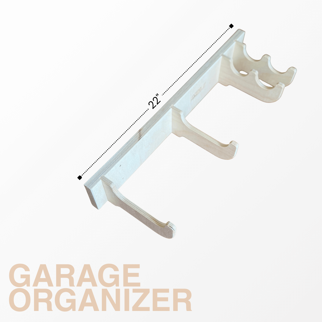 Heavy-Duty Garage Tool and Misc. Hook Rack