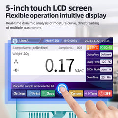 Halogen Moisture Analyzer