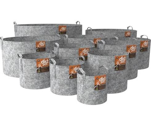 Dirt Pot Fabric Pot (AUN)