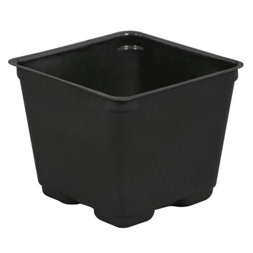 Square plastic pot 4x4