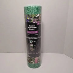 3-in-1 Seeded Wildflower Blanket - 20 sq. ft. - Annual & Perennial Mix - Eco-Friendly Wildflower Seed Mat