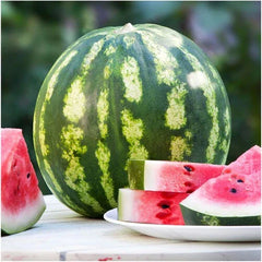 Crimson Sweet Watermelon Seeds | Heirloom Non-GMO | Organic Gardening | Citrullus lanatus