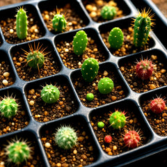 50+ Hardy Exotic Cactus Seeds Mix | Rare Non-GMO Succulents for Easy Indoor/Outdoor Gardening
