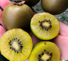 Golden Kiwi Seeds - 50+ Fast Growing Edible Fruit Vine (Actinidia chinensis) for Home Gardening and Orchard Planting