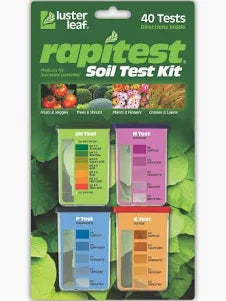 Luster Leaf Rapitest Soil Test for pH, N, P, K (AUN)
