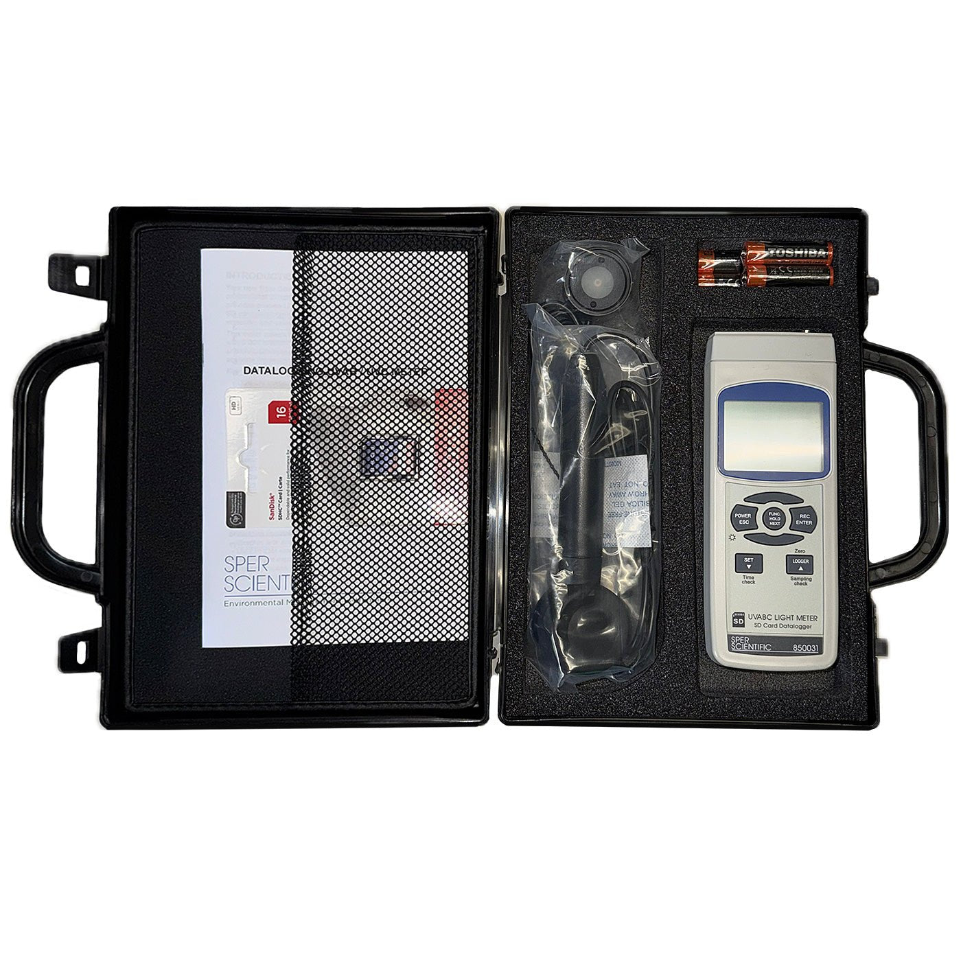 UV Light Meter UVA/UVB/UVC