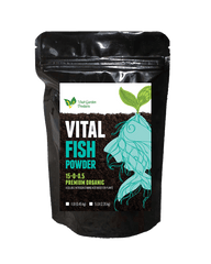 Vital Fish Powder (Fish Protein Hydrolysate)  - Soluble Grow Fertilizer 15-0-0.5