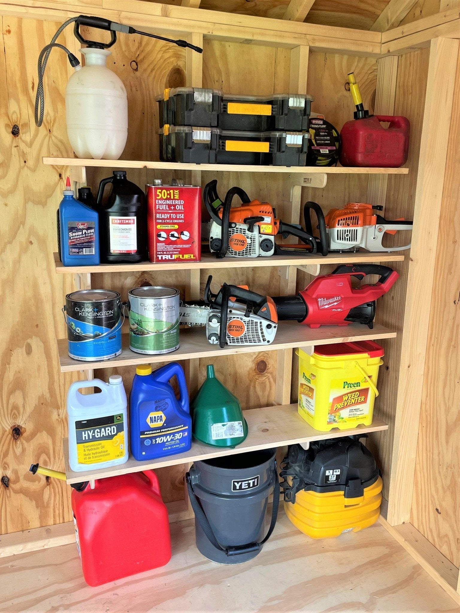 MAX Shed Organization Kit