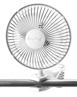 6" Clip Fan Air King - All U Need Garden Supply 