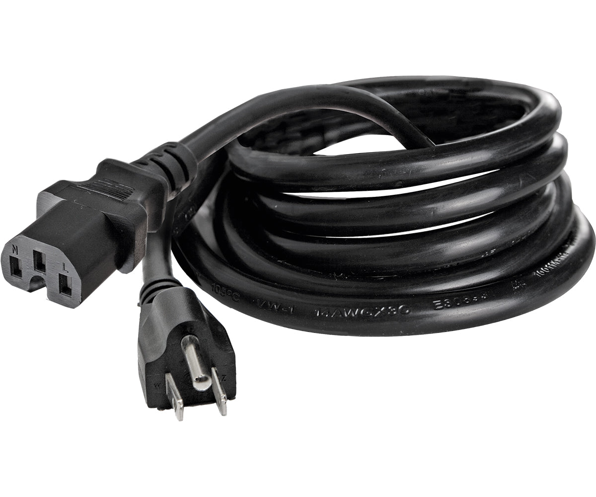 8' Notched Ballast Power Cord 14/3 120V