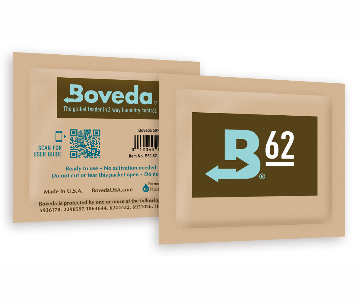 Boveda 62% RH (4 GRAMS) -- bulk (600 packets/case)