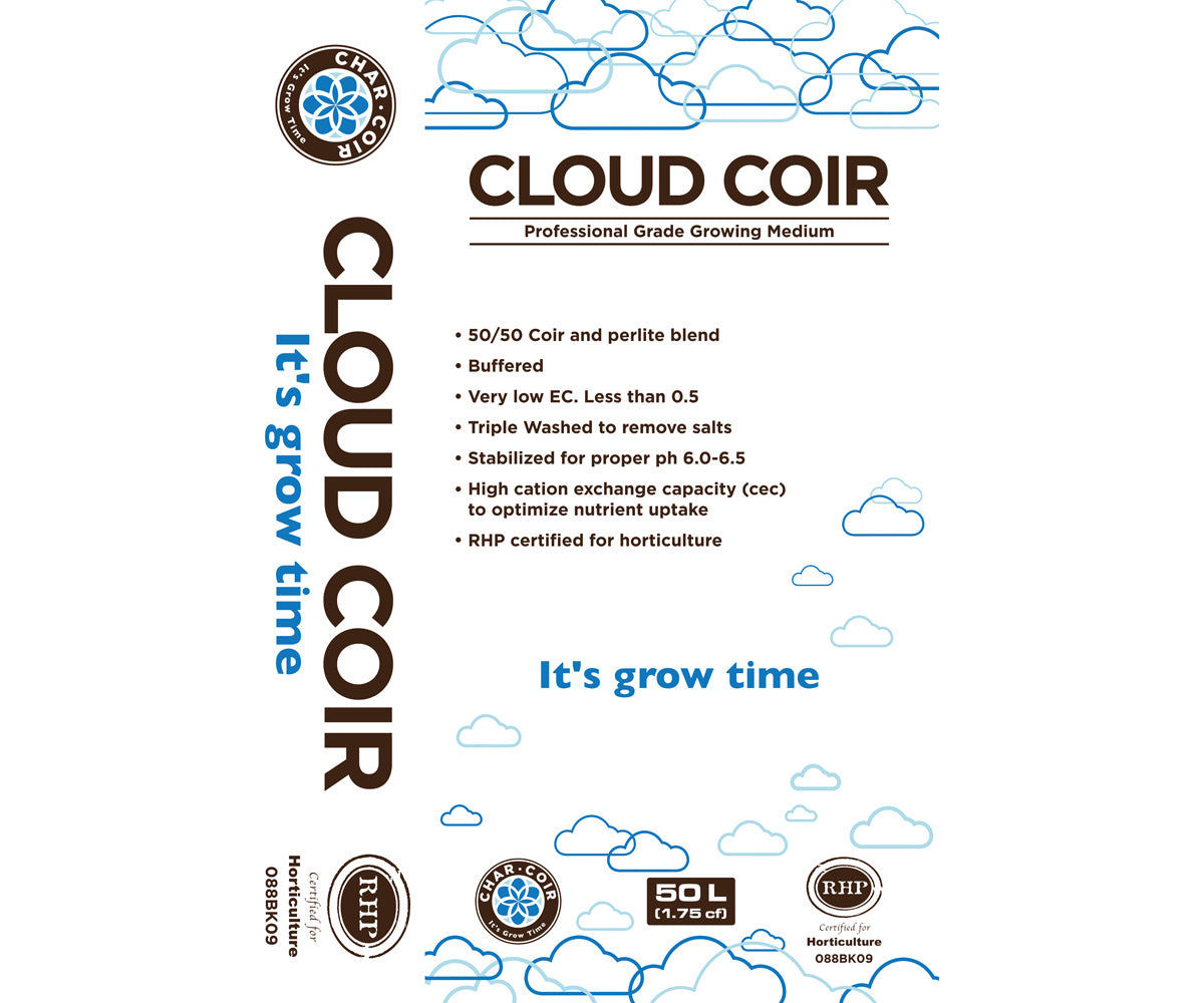 Char Coir CLOUD COIR  50/50 perlite/coco, RHP, 50L