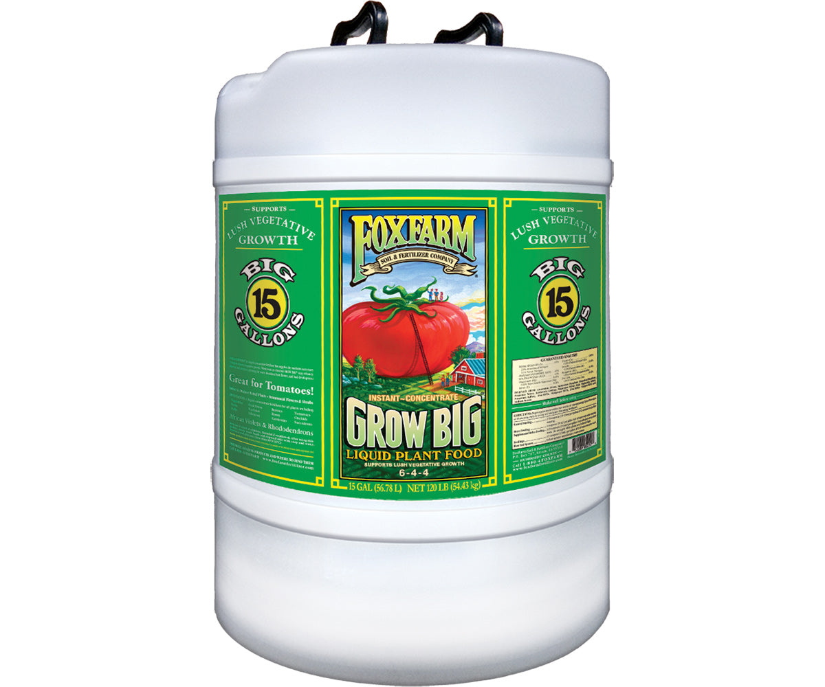 Grow Big Liquid Concentrate, 15 gal