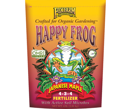 Happy Frog Japanese Maple Dry Fertilizer 4 lb bag