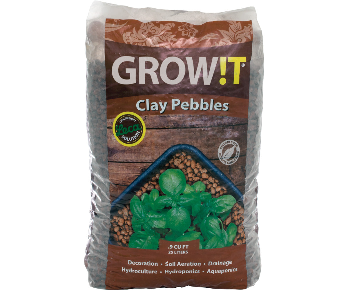 GROW!T Clay Pebbles, 25 L