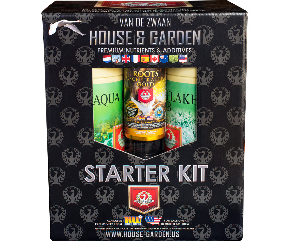 House & Garden Aqua Flakes -- Starter Kit