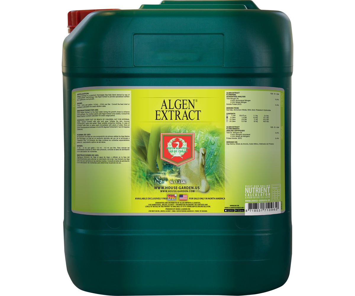 House & Garden Algen Extract, 5 Liters