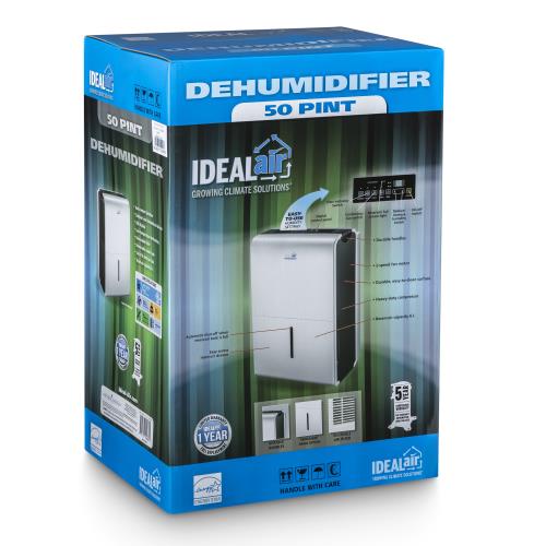 Ideal-Air Dehumidifier 50 Pint