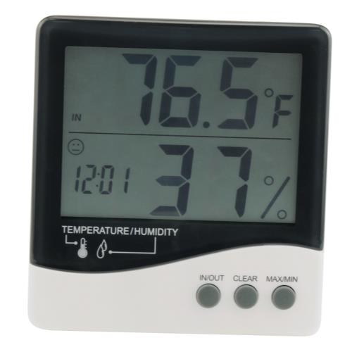 Grower's Edge Large Display Thermometer / Hygrometer (20/Cs)