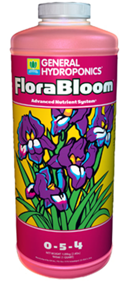 General Hydroponics® FloraBloom® 0 - 5 - 4 - All U Need Garden Supply 