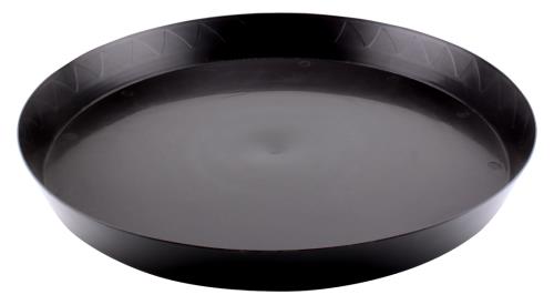 Heavy Duty Black Saucer - 18 in (35/Cs)
