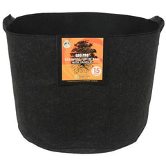Gro Pro Essential Round Fabric Pot w/ Handles 15 Gallon
