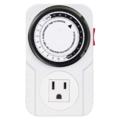 Titan Controls Apollo 6 - One Outlet Mechanical Timer (10/Cs)