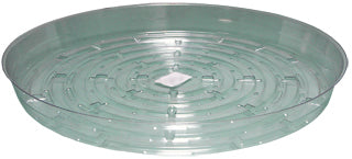 Clear 14 inch Saucer, pack of 10