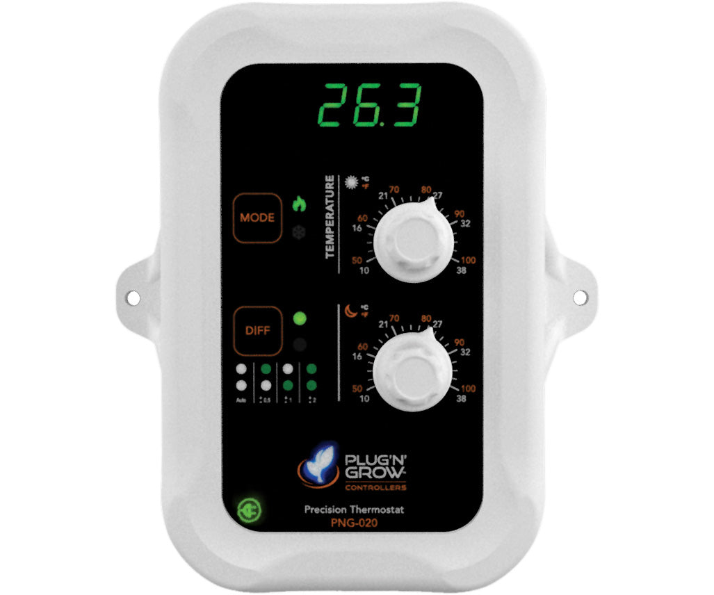 Day and Night temperature controller with display