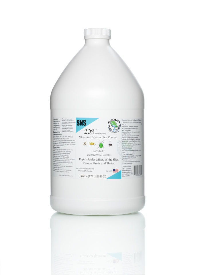 SNS 209 All Natural Systemic Pest Control Concentrate Gallon