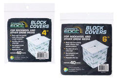 Grower's Edge Block Covers 6 in (40/Pack)